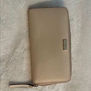 Elegant Pink Kate Spade Zip-Around Wallet